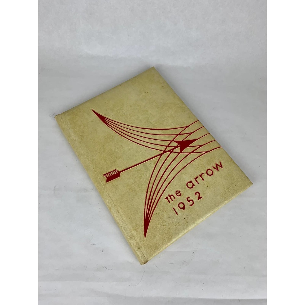 Vintage 1952 The Arrow Vallejo California College Yearbook